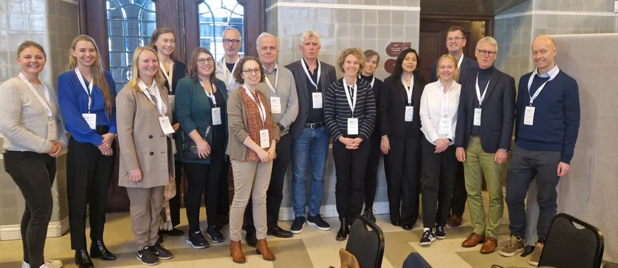 Oslo-teamet fra Kick Off-møtet i Stockholm i november 2024.