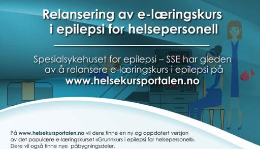 Flyer of digital resources about epilepsy.