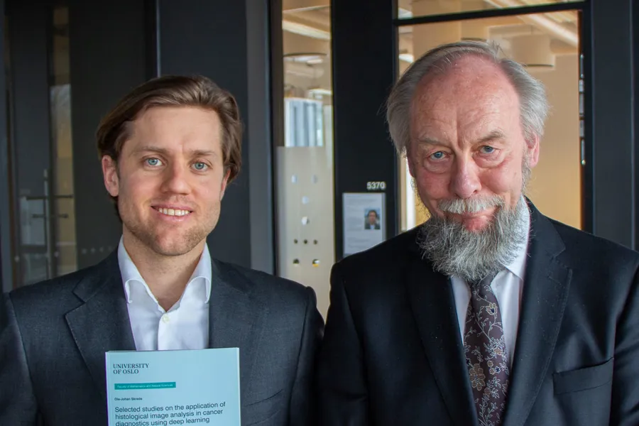 Ole-Johan Skrede og Fritz Albregtsen
