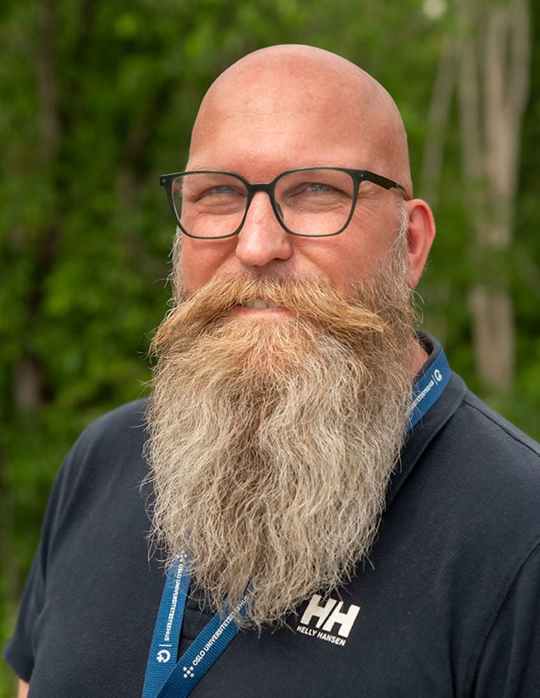 A man with a long beard