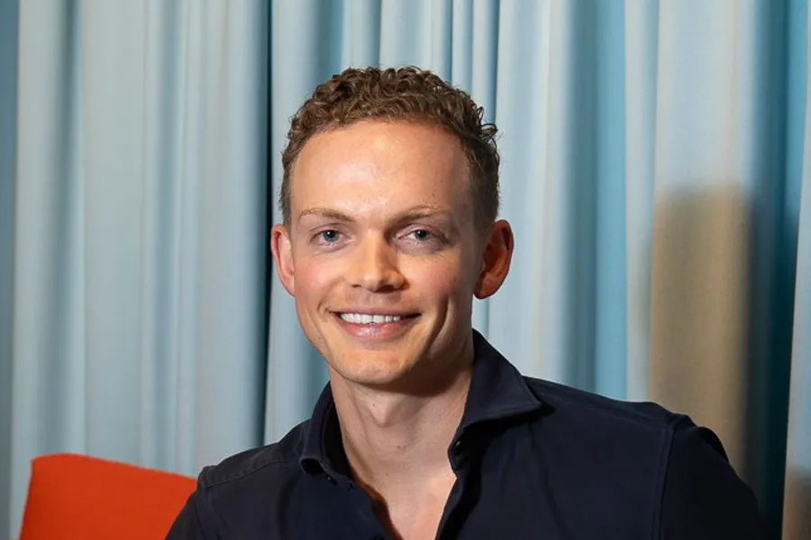A man smiling for the camera