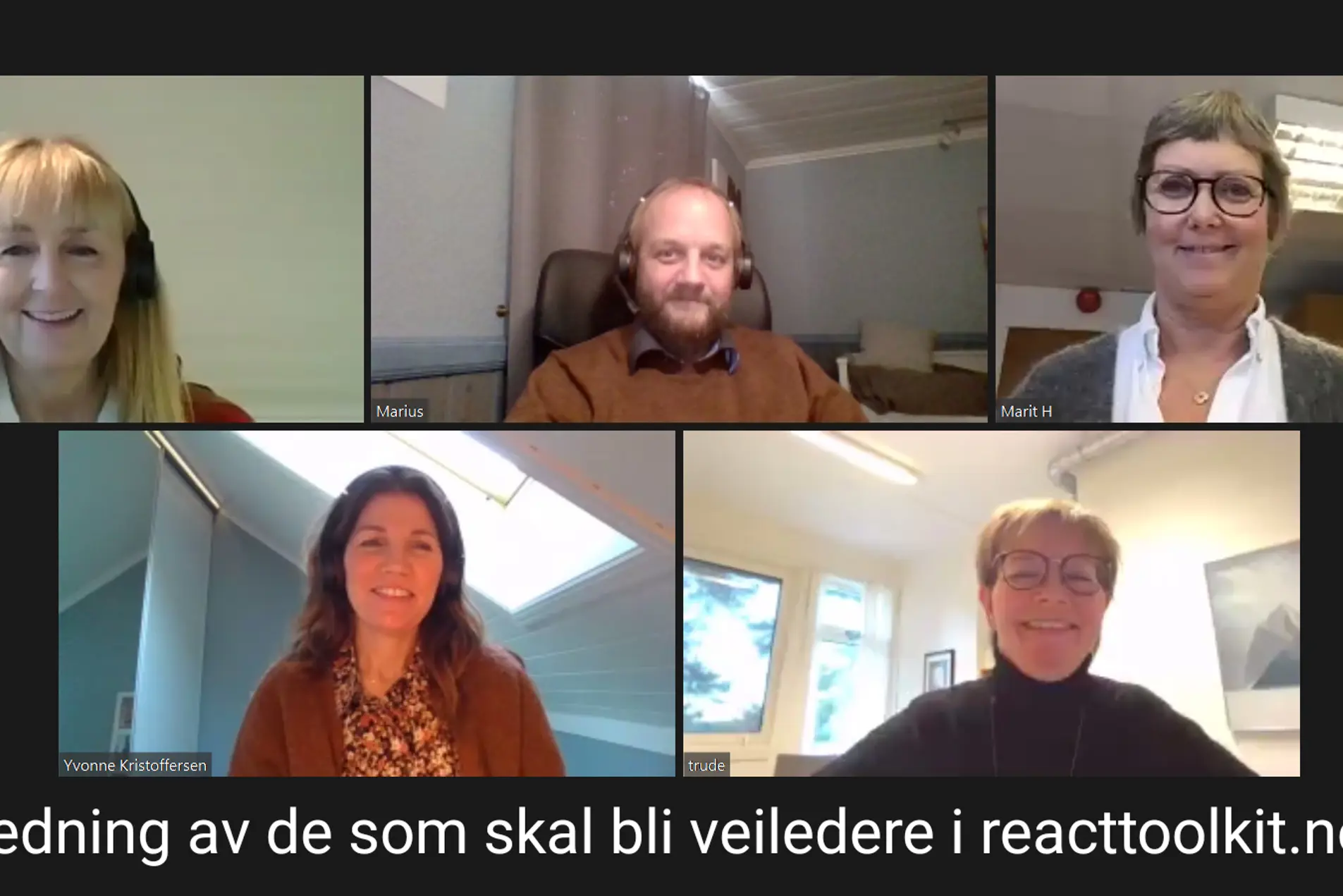 Bilde av veiledere